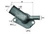 FIAT 7581200 Thermostat, coolant